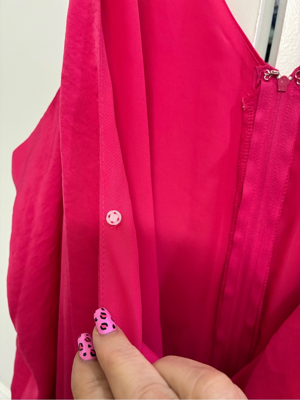 Ashley Stewart Fuchsia Strapless Jumpsuit - Picture 3 of 11
